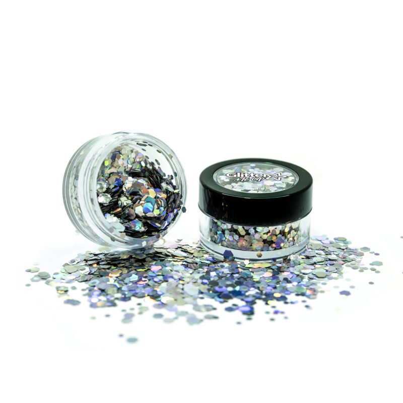 Holographic Chunky Glitter Pots