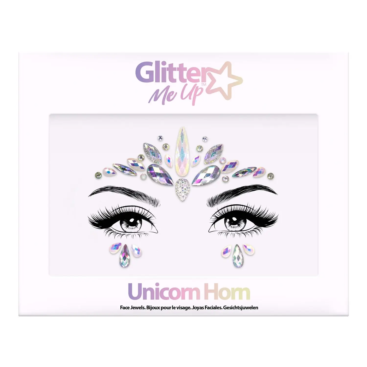 Unicorn Horn Face Jewels by Glitter Me Up ™ | PaintGlow