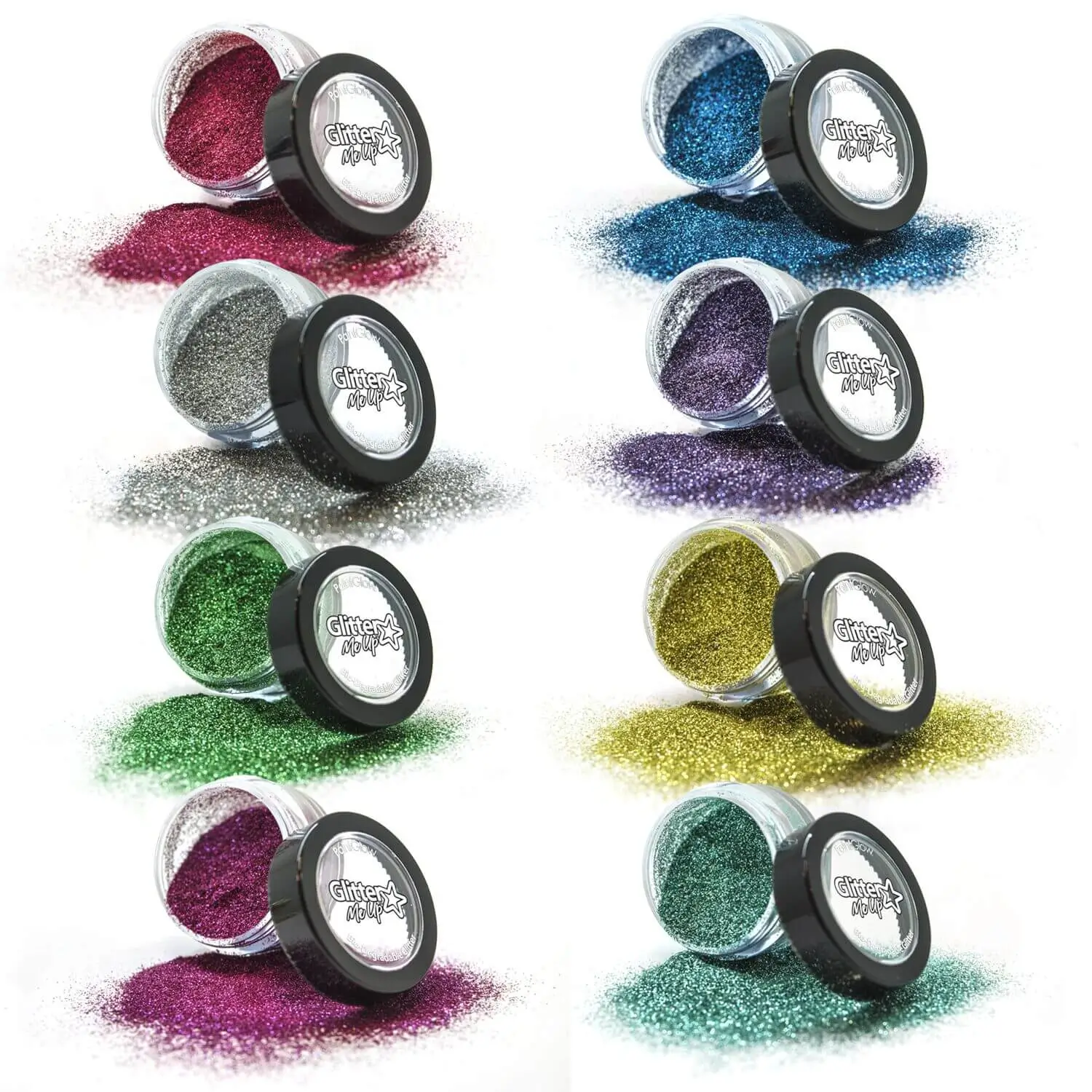 Bio Degradable Fine Glitter Dust Pots from Glitter Me Up ™ | PaintGlow